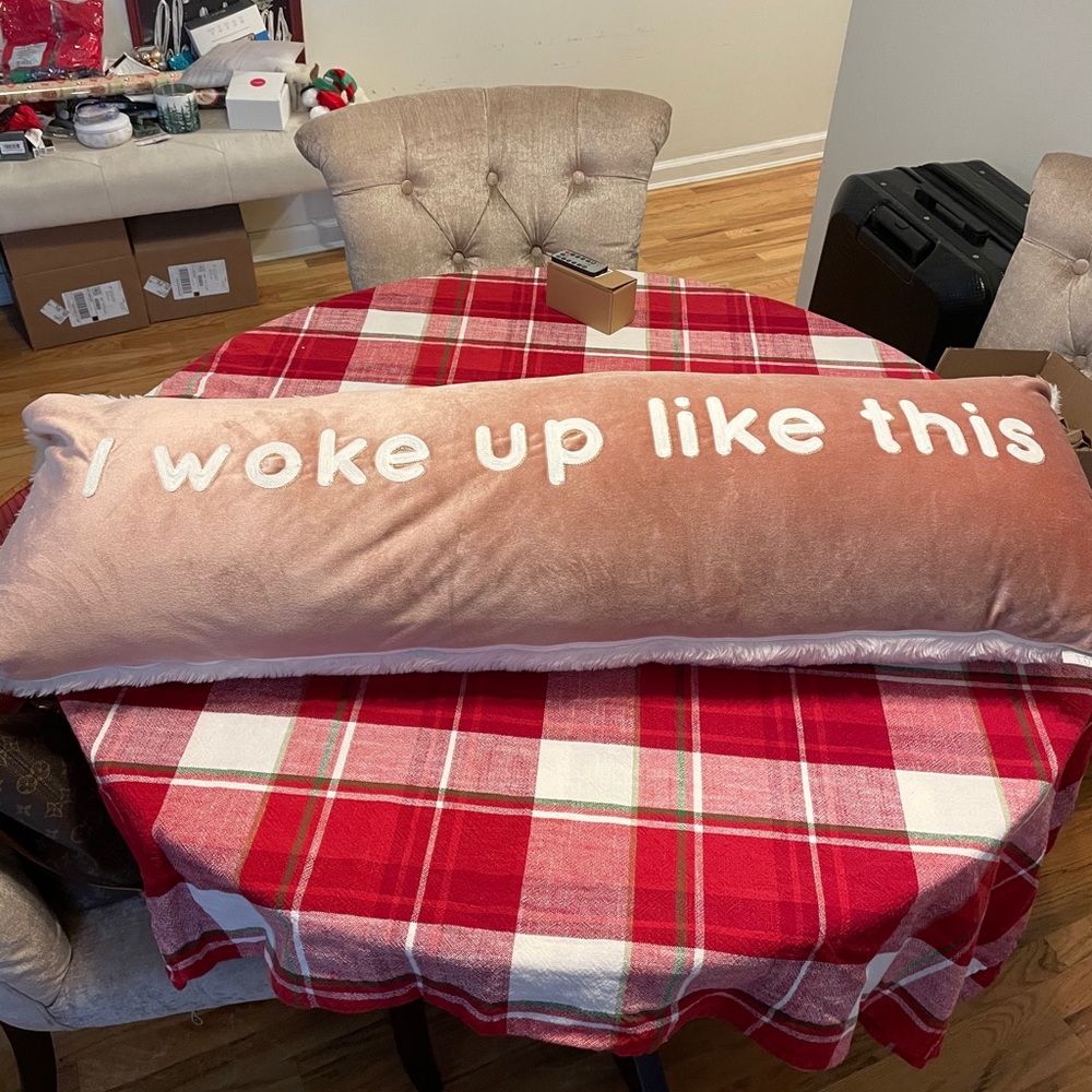 Fuzzy Body Pillow